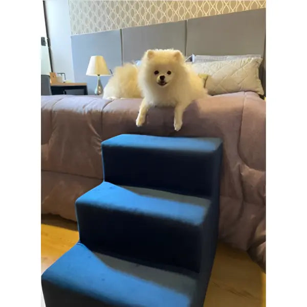 Escada para Pet 3 Degraus - Cães e Gatos