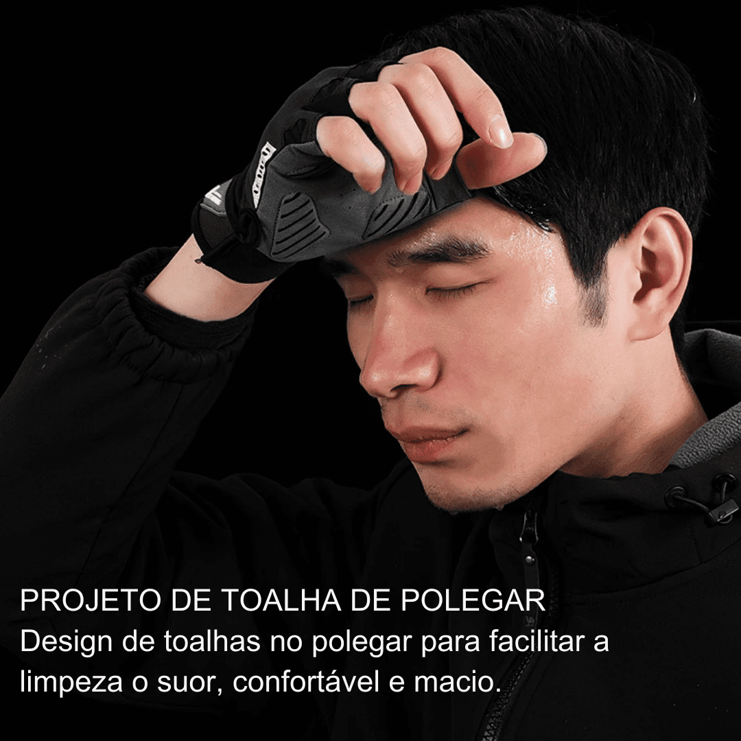 Luvas de Ciclismo Verão Plus