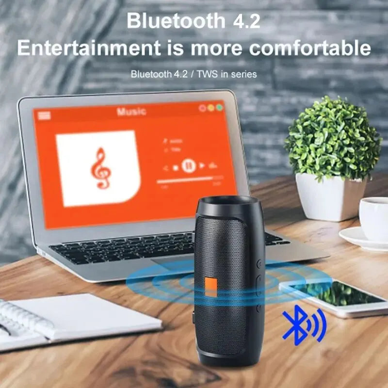 Alto-falante Bluetooth duplo, Exterior estéreo, Transmissão por voz FM, Subwoofer portátil, Reprodução Tf usb, alto-falantes sem fio