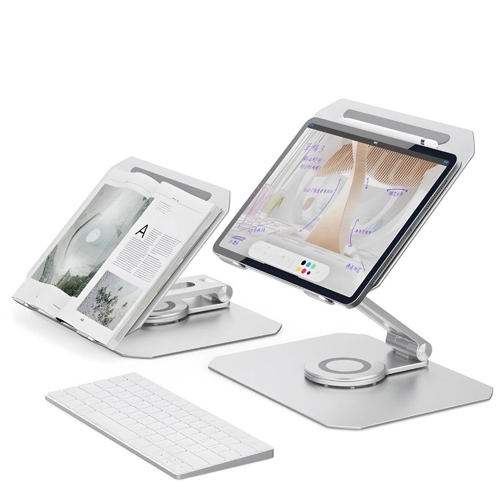 Suporte para Notebook Ajustável com Rotação 360°