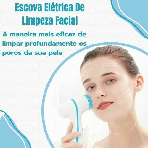 Escova Elétrica De Limpeza Facial