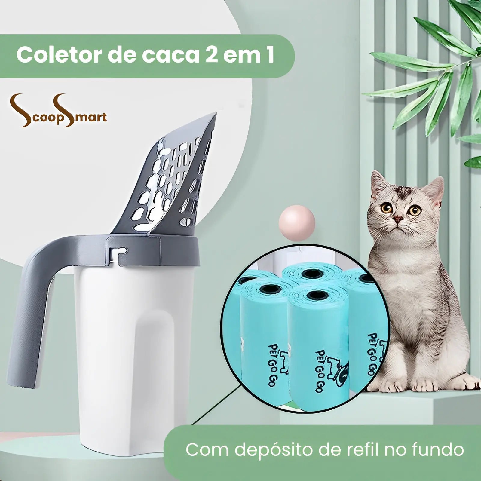 ScoopSmart - Coletor de Caca de Gatos