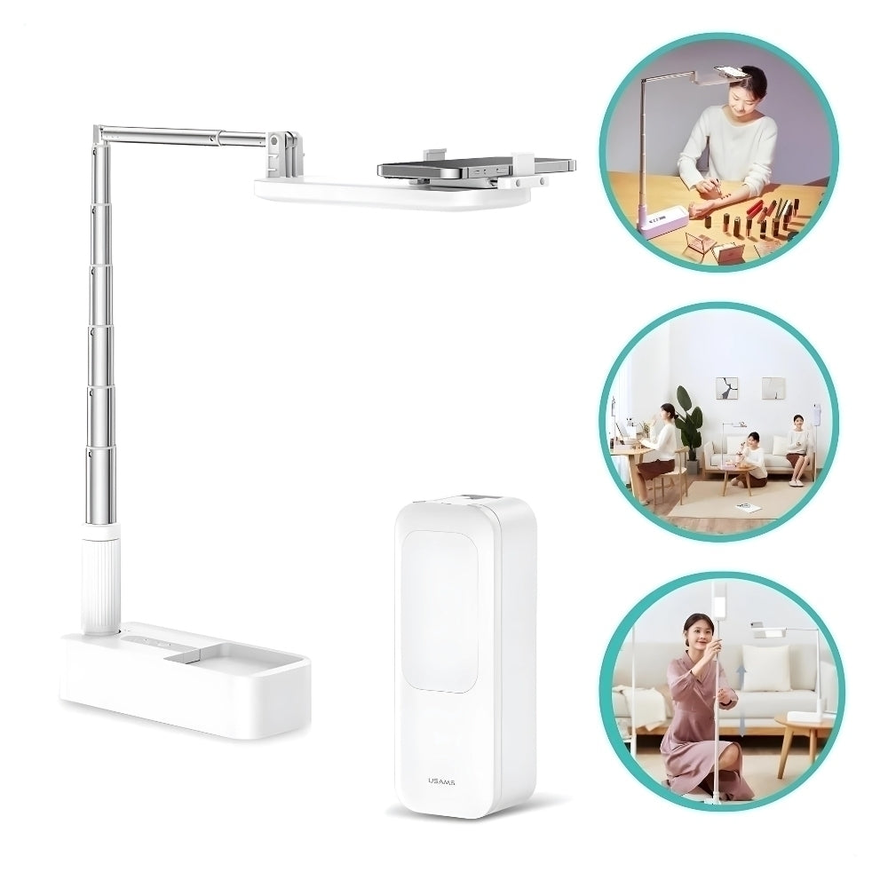 Suporte Dobrável Multifuncional para Celular com Led