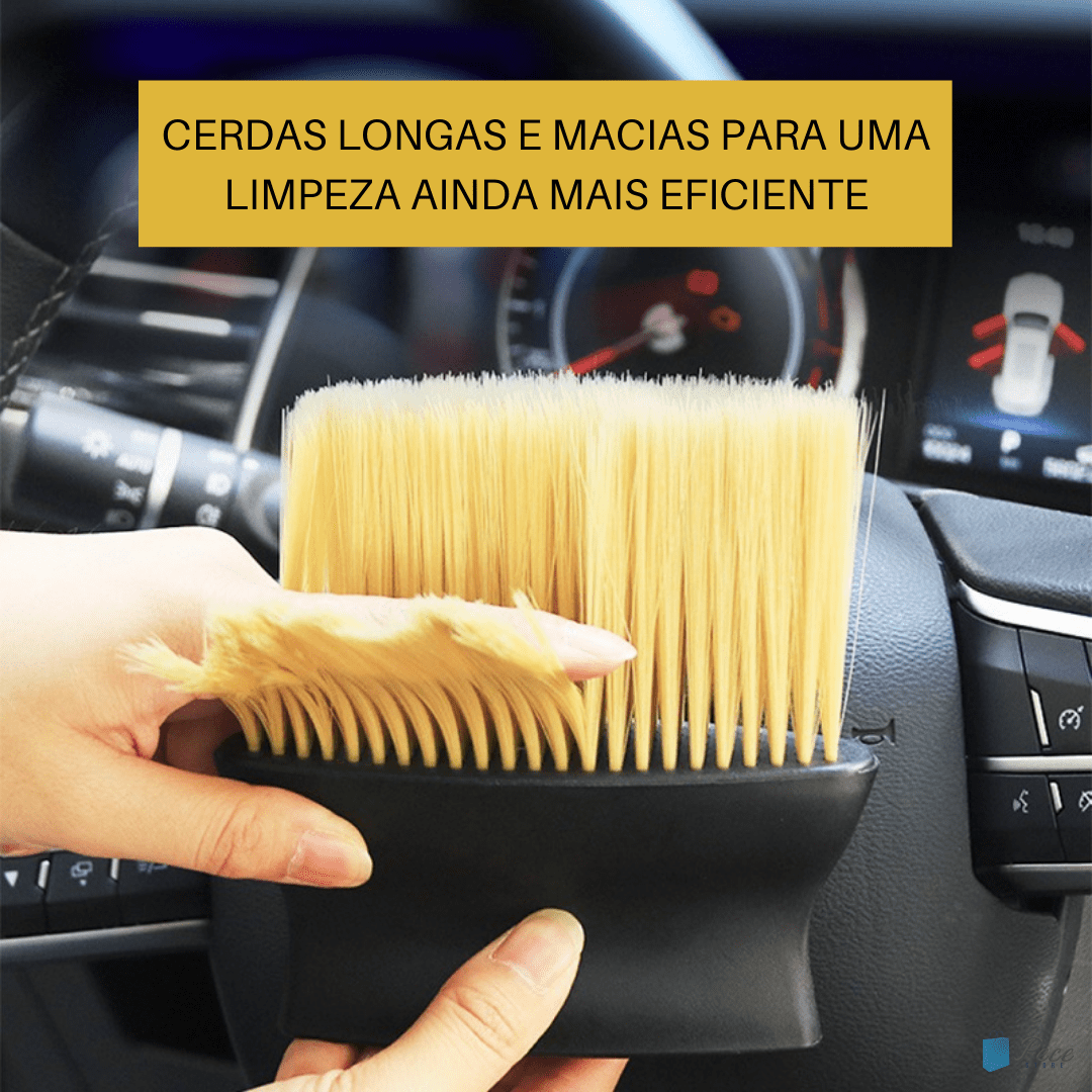 Escova de Limpeza Multiuso para o Interior do Carro