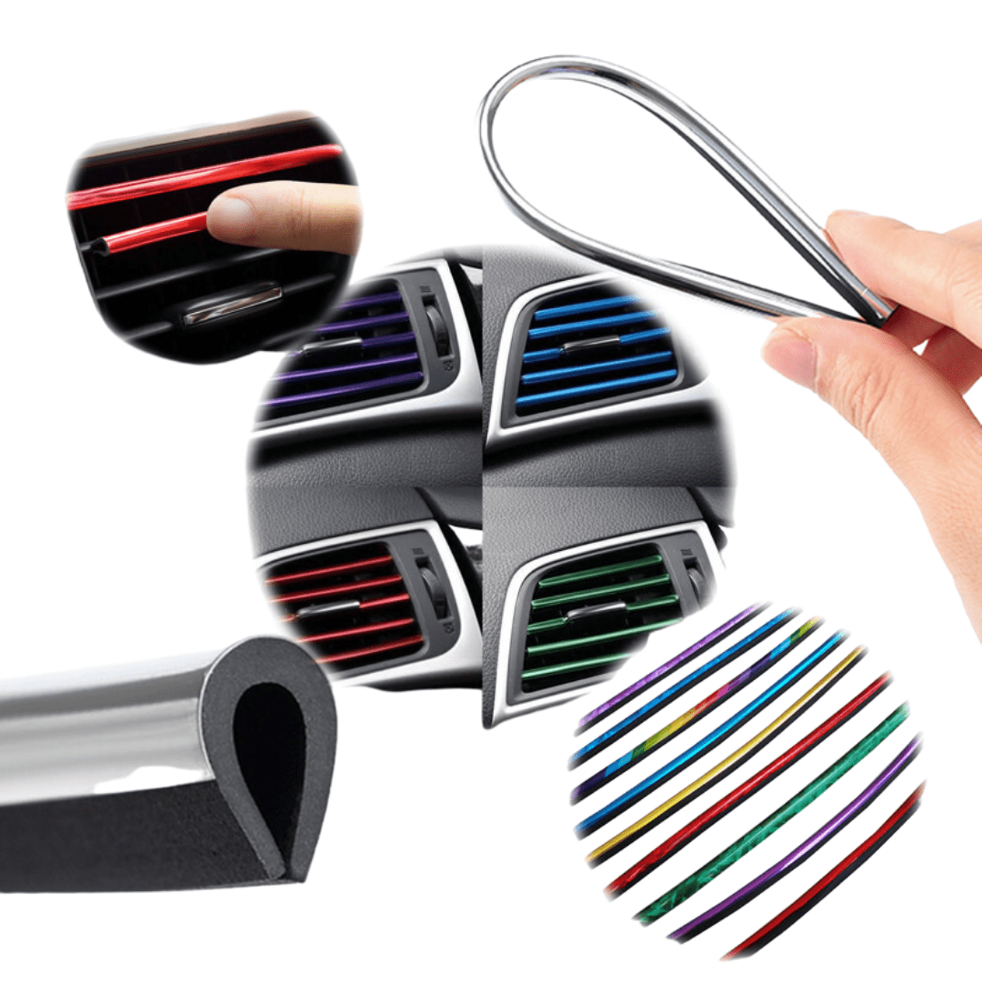 Tiras de Guarnição U-Shape decorativas