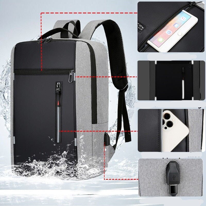 Mochila Para Notebook com saída USB - York