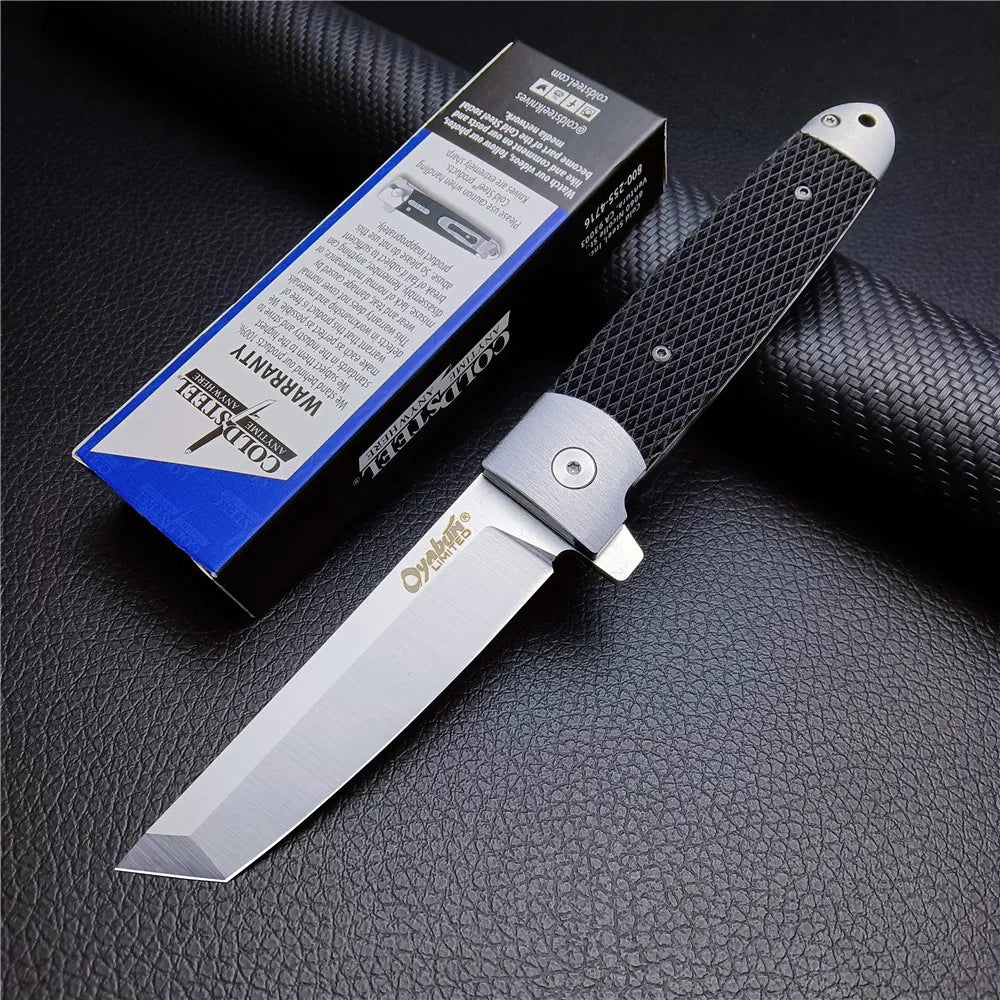 Faca Katana Aço Frio Lâmina Dobrável - Flipper