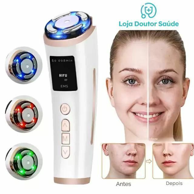 Mini Hifu Ultrassom Portátil Microfocado Para O Rosto