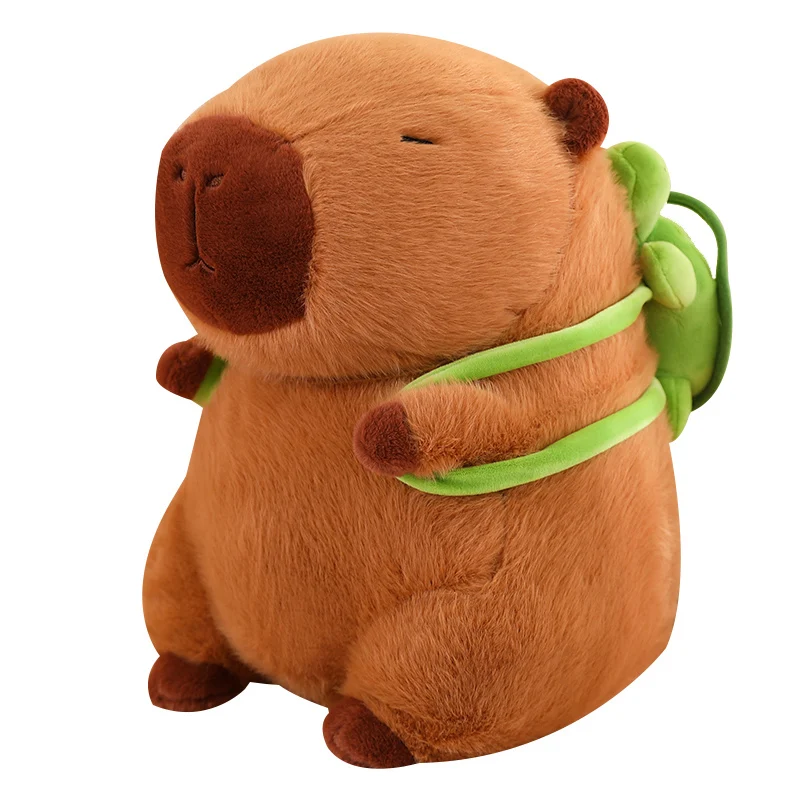 CapiLove™ - Pelúcia de Capivara com Mochila