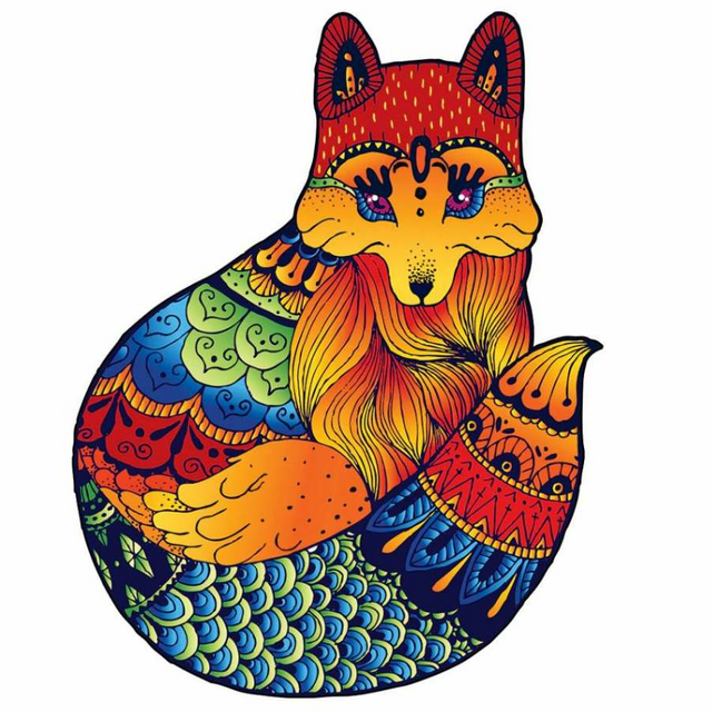 Quebra Cabeça Em Madeiras - Modelo Animais