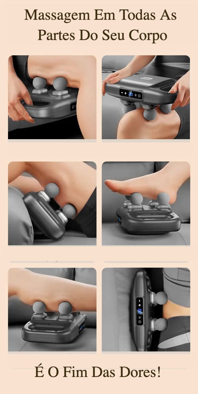 Massageador Elétrico De Alta Performance