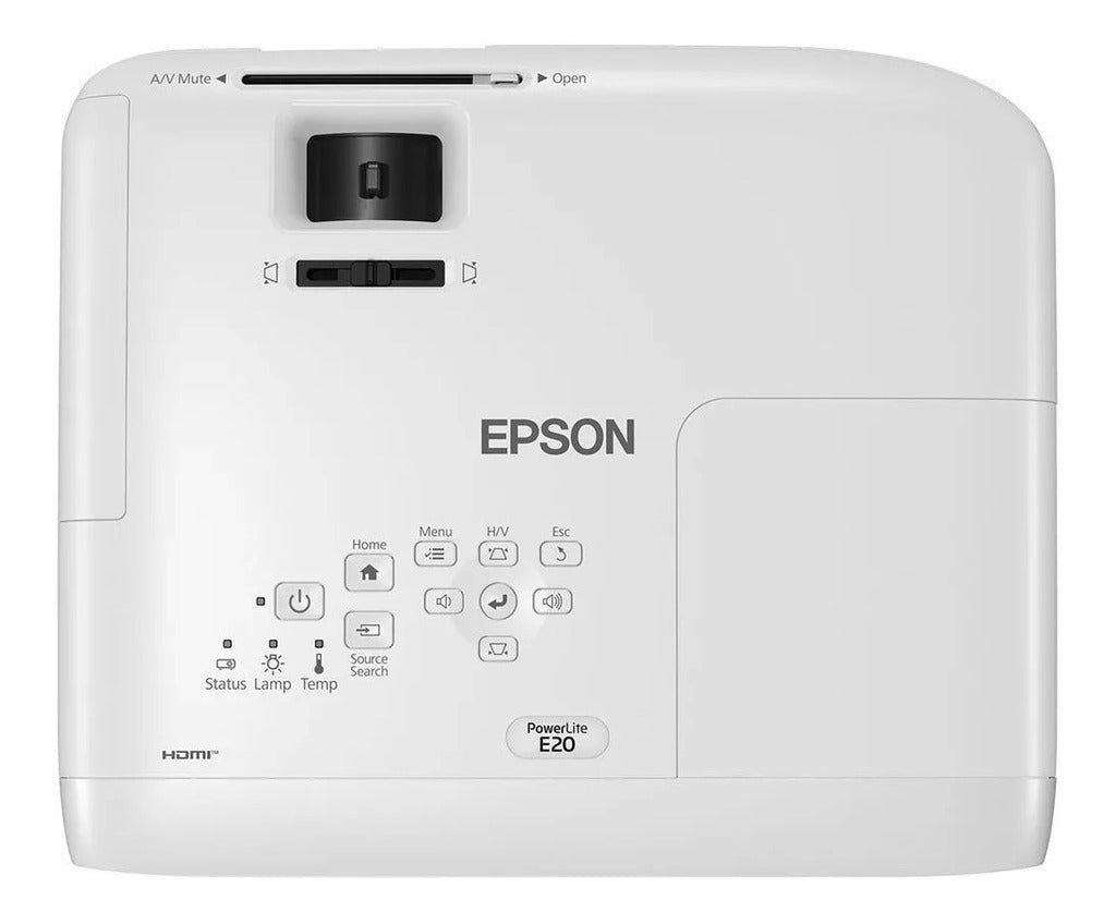 Projetor Epson PowerLite E20 3400 Lumens
