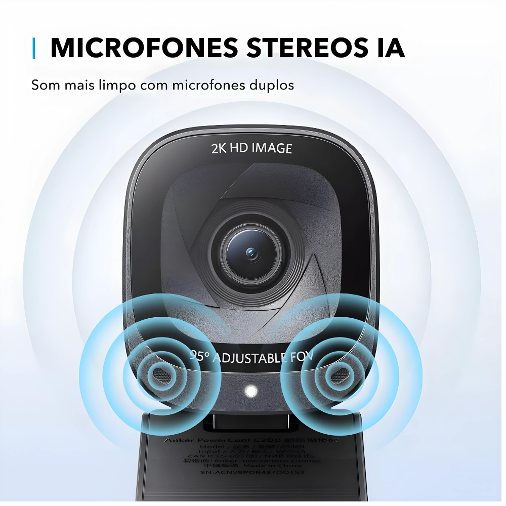 Webcam Anker PowerConf C200 2K