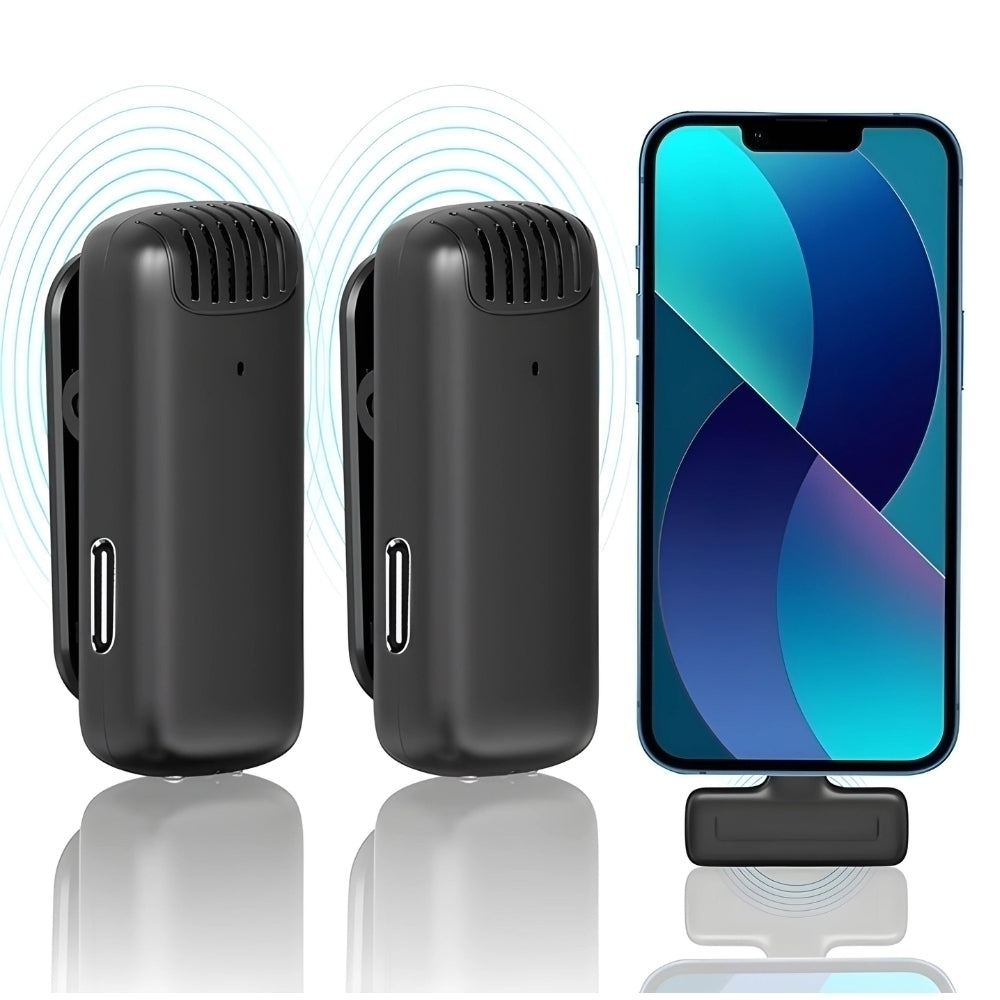 Microfone de lapela Ulanzi J12 Sem Fio