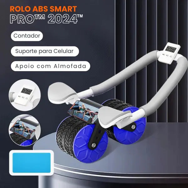 Rolo Abs Smart Pro™ 2024 - Treinos Abdominais e Prancha