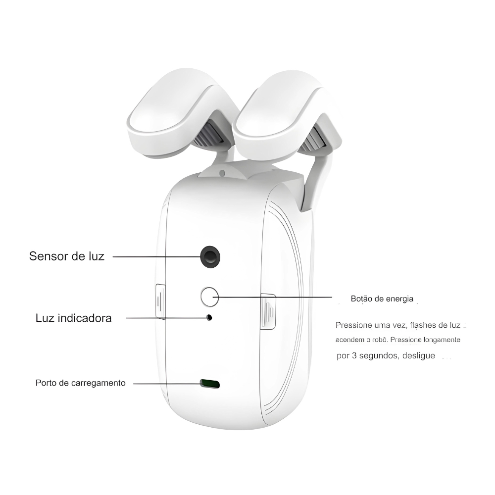 Robô De Cortina Elétrica Tuya