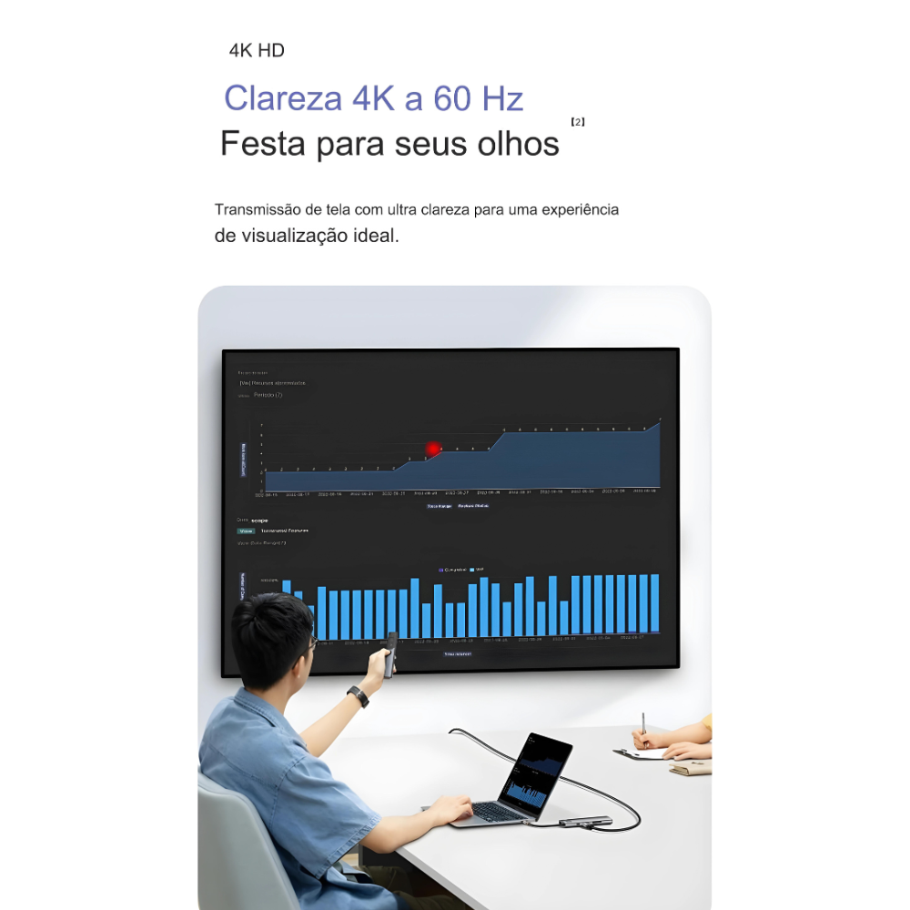 Adaptador Hub Baseus 8 Em 1 Baseus