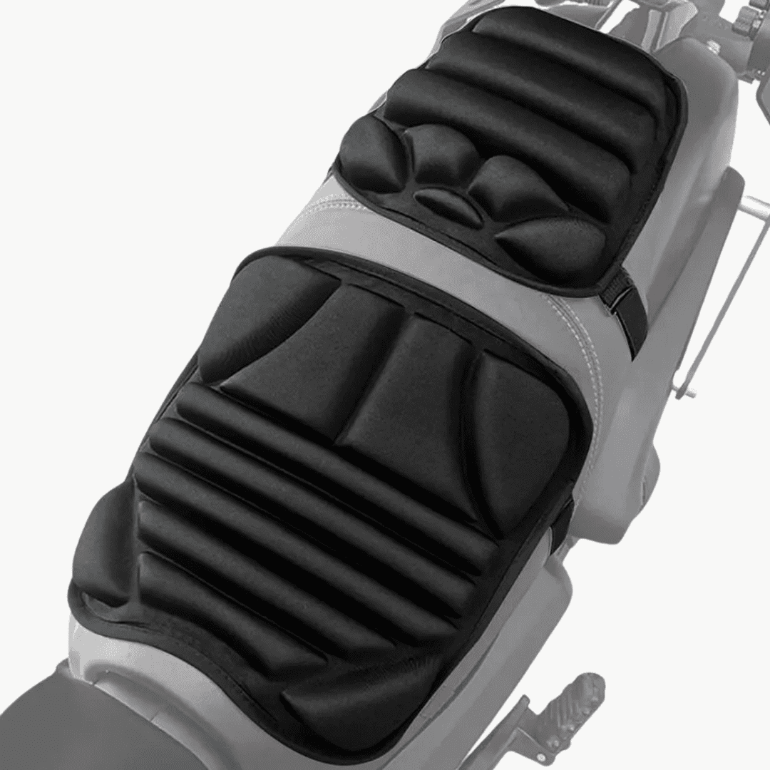 Almofada do Assento de Motocicleta 3D: Conforto e Segurança para Suas Viagens