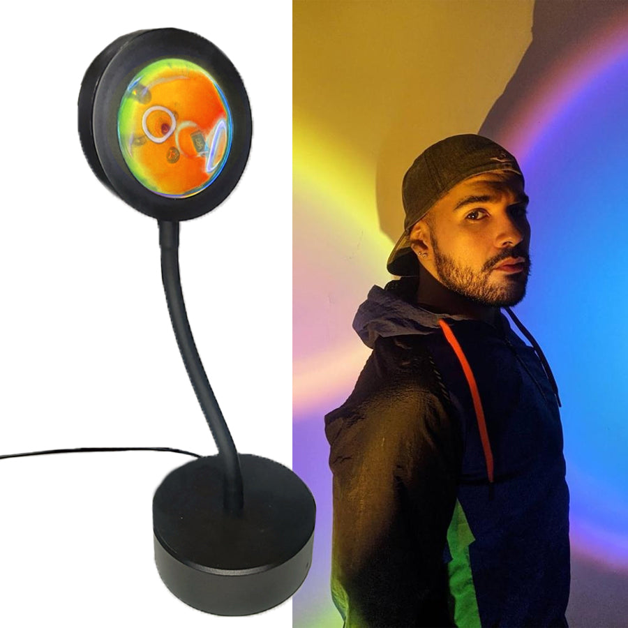 Luminaria Projetor Cores do Ceu Sunset Led Cor:Ceu Sunset