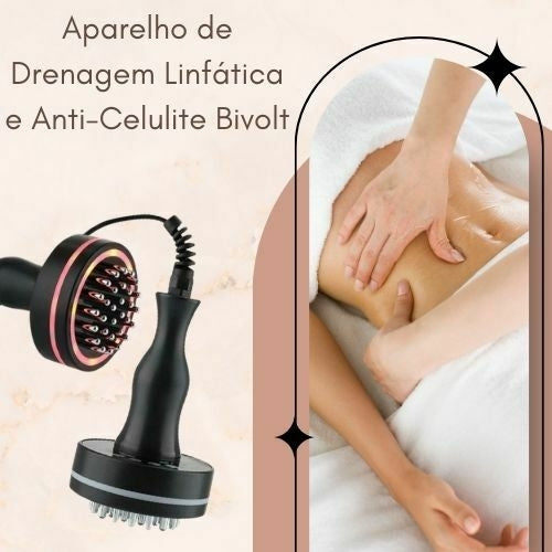 Aparelho de Drenagem Linfática e Anti-Celulite