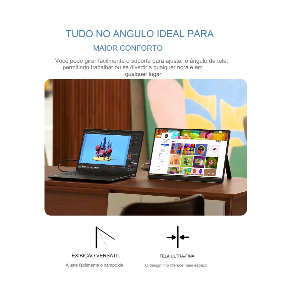 Monitor Portátil 16.1 Full Hd 144hz 1080P Arzopa