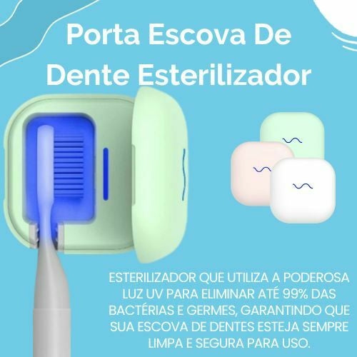 Porta Escova De Dente Esterilizador