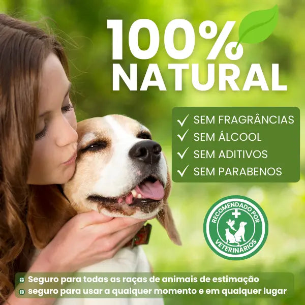 SorrisoPet™ - Spray Elimina Tártaro e Mau Hálito + Manual de Uso