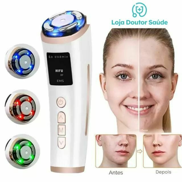 Mini Hifu Ultrassom Portátil Microfocado Para O Rosto