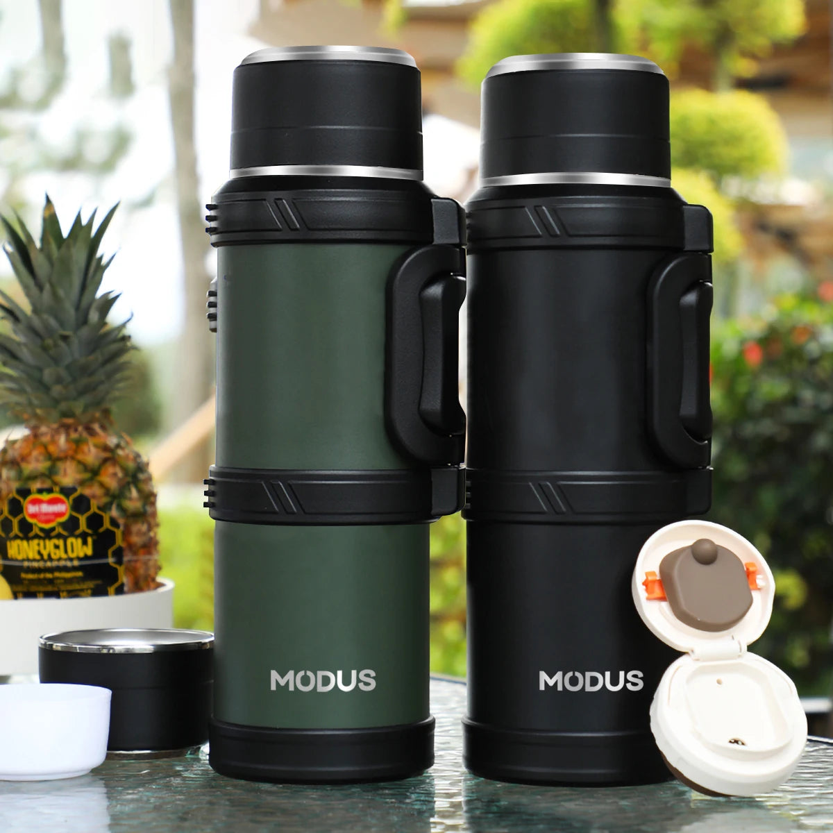 Garrafa térmica de aço inoxidável 2,5l isolada a vácuo outdoor - Modus
