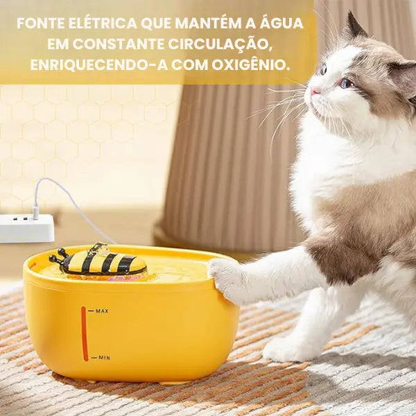 Bebedouro para Pets Automático - FonteBee™