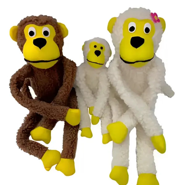 Brinquedo para Cachorro Pelúcia Macaco Savana Pet