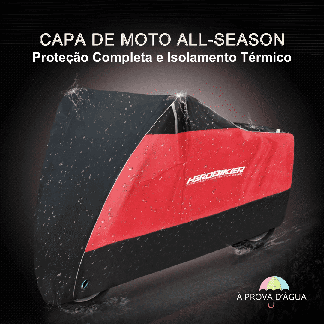 Capa e Isolamento Térmico de Moto All-Season