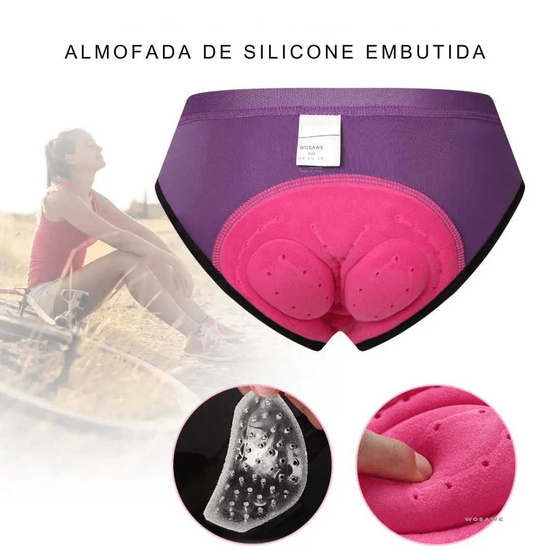 Shorts Ciclismo Proteção Ìntima Feminina