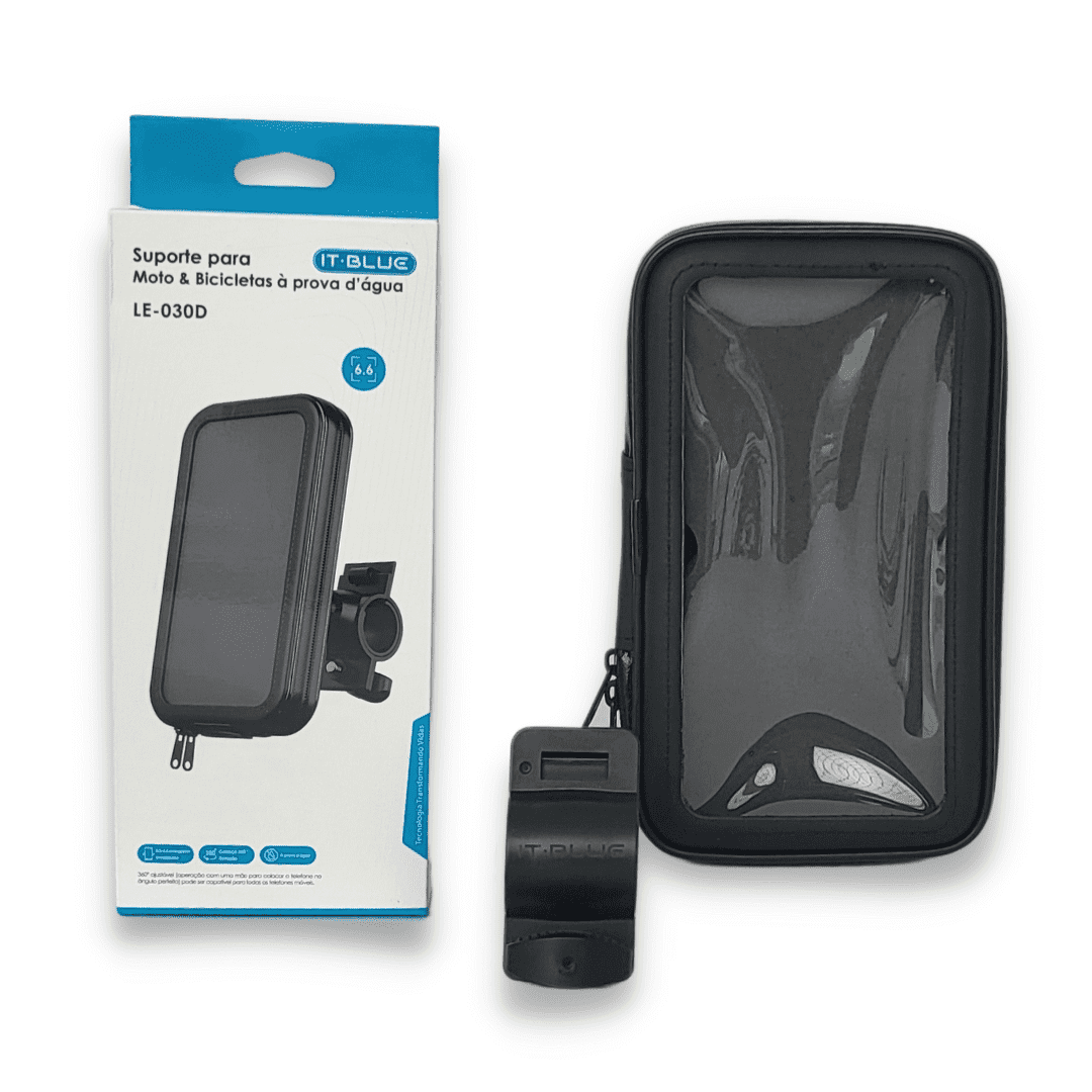 Suporte de Celular a prova d'agua para Moto - LE 030