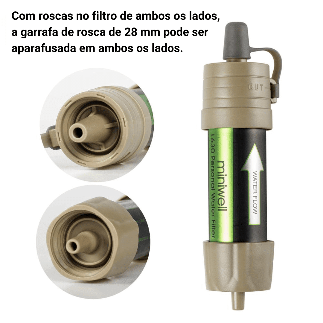 Filtro de Água Portátil L630 - Miniwell